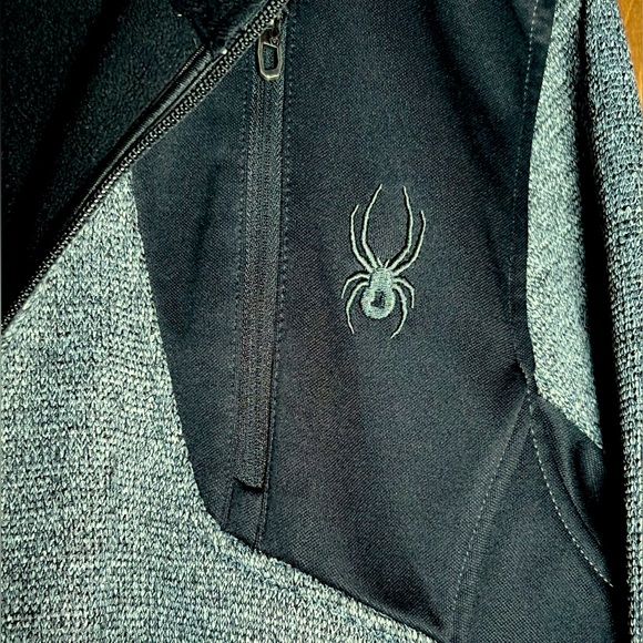 Men’s Size L Spider Full Zip Jacket - Like New - Picture 7 of 11